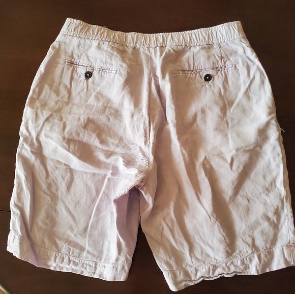 Officine Generale Lyocell Blend Mauve Shorts EU Size 50 - Picture 11 of 13